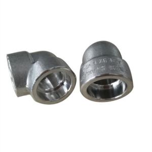 China 3000lbs Forged 1/8&quot; ASME B16.11 Socket Weld Pipe Fittings wholesale