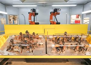 China Special Steel Robotic Welding Systems Semi - Trailer Robot Welder Station wholesale