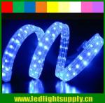 PVC led flat rope 4 wires waterproof xmas home decoration led rope light
