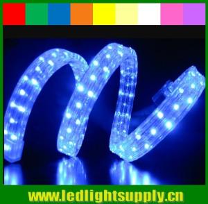 China 100 meters PVC led rope light 4 wires DIP 5mm led flex rope for club wholesale