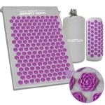 Acupressure Massage Mat Pillow Set For Relieves Stress Back Neck Sciatic Pain