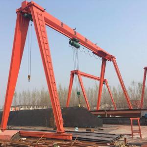 China Industrial 2 Ton Single Girder Gantry Lifting Equipment Q345 Steel wholesale