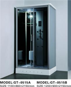 China Durable Walk In Steam Shower Cubicle , Jacuzzi Steam Shower Cabins With Seat on sale