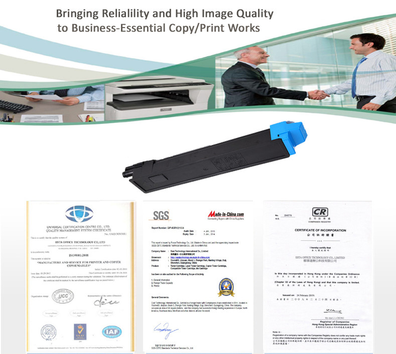 TK - 895 Cyan Color Laser Toner 6000 Pages Compatible with ECOSYS FS - C8520MFP
