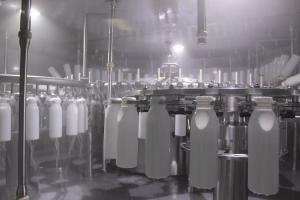 China Fruit Juice Tea Drink 36000BPH Aseptic Cold Filling Machine wholesale