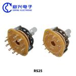 RS25 Industrial Potentiometer Rotary Switches 2 Pole 4 Position