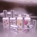 perfume glass bottle 15ml recycled glass bottles black blue red pink green cap