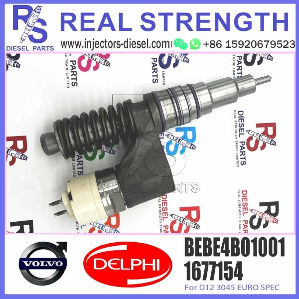 8112660 diesel fuel injector BEBE4B01001 For Diesel Engine D12 3045 EURO SPEC