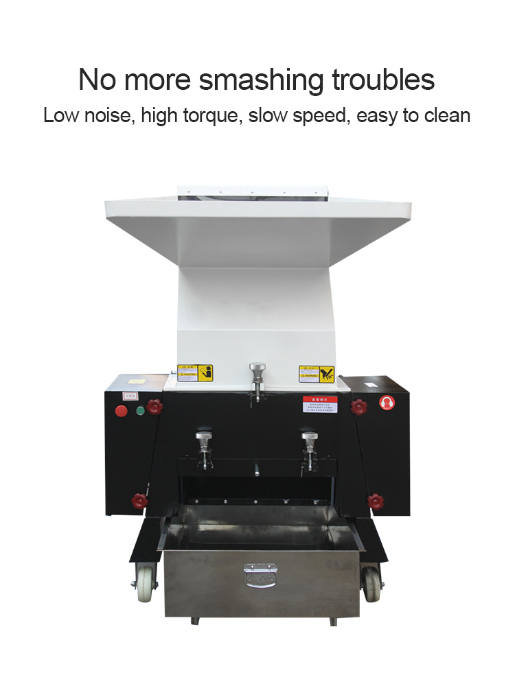 15KW Solid Plastic Blocks and PE Films Crusher for Direct Supply from Plastic Crusher
