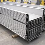 5mm Roof Rain Gutter High Strength Zinc Aluminum Synthetic Material