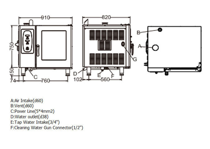 6 Layers Commercial Kitchen Cooking Equipment Heavy Duty Easy Cleaninng Fast Warming Speed