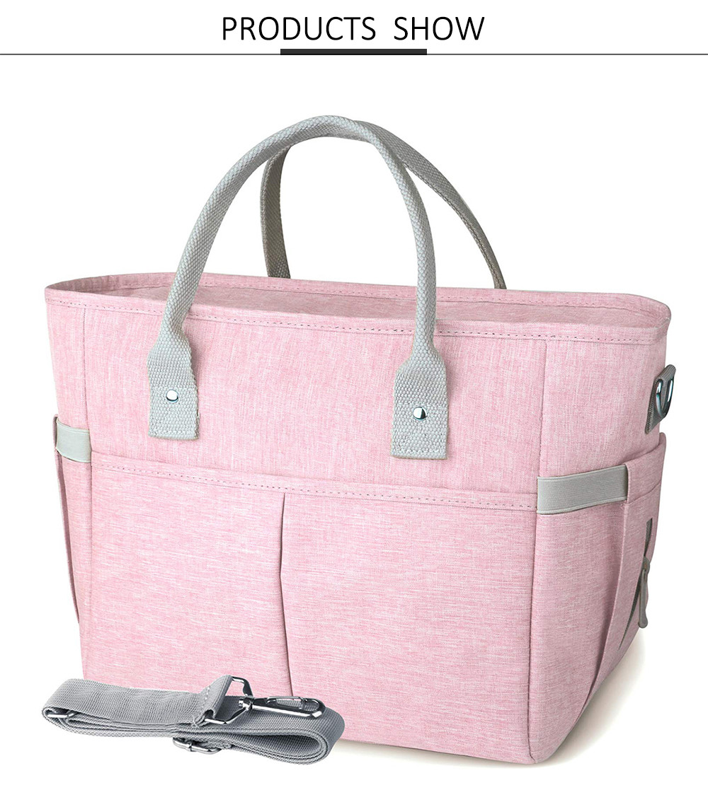 Large Multi-functional Lunch Tote Box with Removable Shoulder Strap