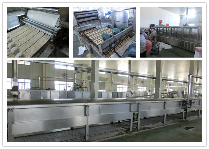 Corn Or Wheat Flour Non Fried Instant Noodle Production Line And Noodle Machines