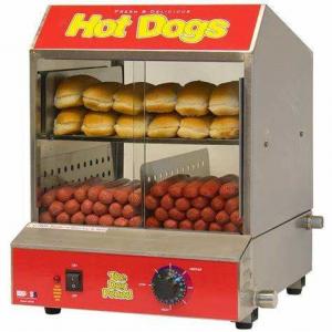 China Supertise Plc Hot Dog Steamer Machine Commercial Electric Warmer Showcase on sale