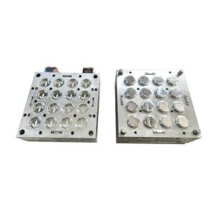 China D98mm Bottle Cap Mould 16cavity Hot Runner Plastic Molding Round Cap Within Logo wholesale