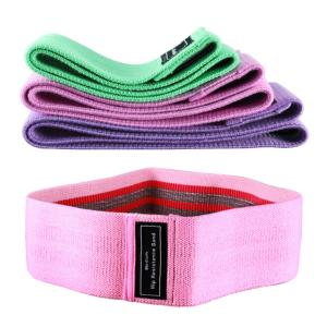 China 66CM 60LB Fabric Resistance Band And Tube YOGA Physical Therapy Elastic Tubing wholesale