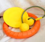 20CM Polyurethane Dog Training Pet Flying Saucer Plate PU Foaming