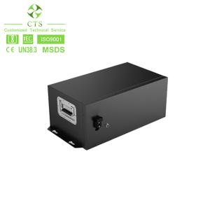 China Deep Cycle 48V 100Ah OEM Battery Pack AGV Lifepo4 LCD Display wholesale