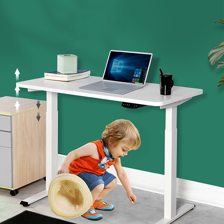 Modern Design Dual Motor Stand Workbench Table for Home Office Computer Adjustable Height