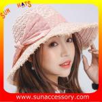 AK17540 fashion Wide brim sunny beach paper straw hats for womens in stock ,