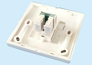 China RJ45 Wall Mounted Fiber Optic Faceplate Economic Design Bt Fibre Faceplate wholesale