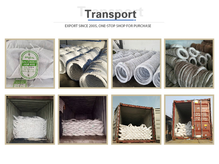 Q235 9 Gauge Galvanized Wire BWG 21 Hot Dipped Galvanized