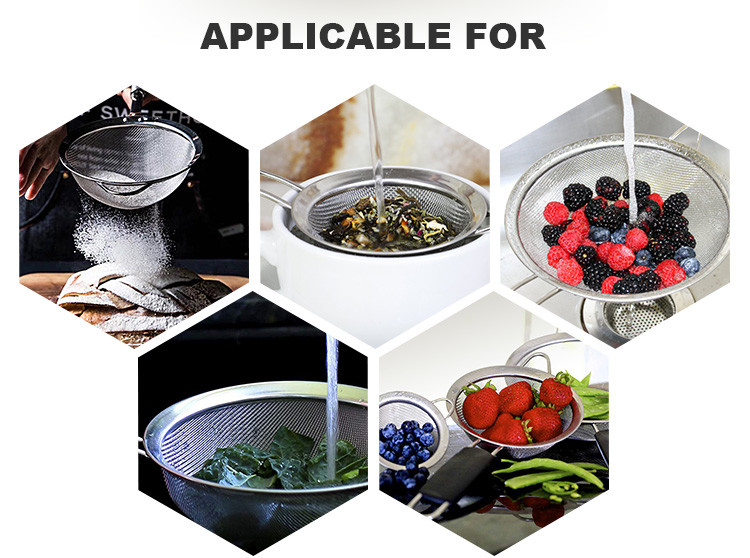 Customized 316 Stainless Steel Wire Mesh Baskets / Square Fry Basket