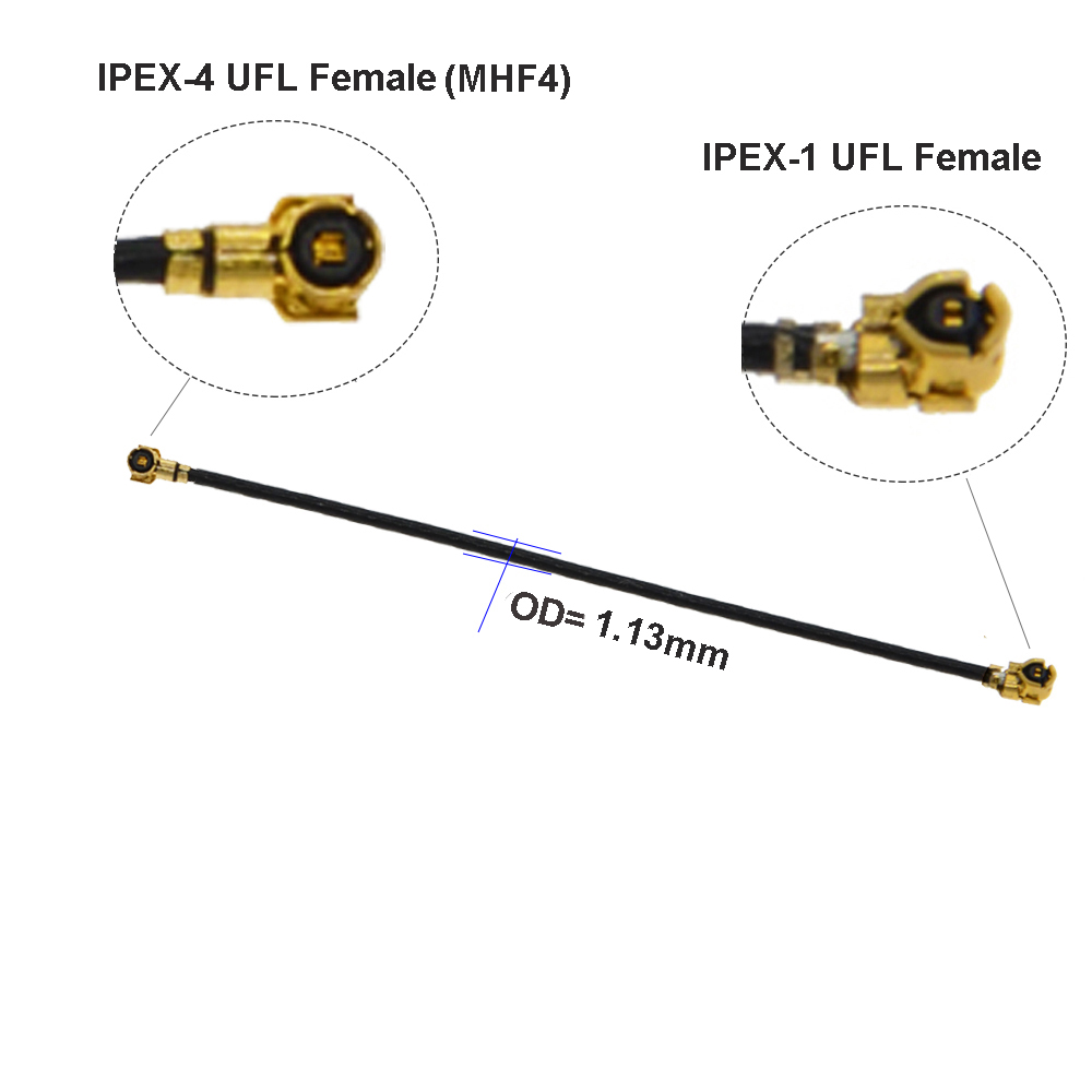 RF1.13 IPEX Power Battery Cable 5CM 10CM 15CM For Router 3g 4g