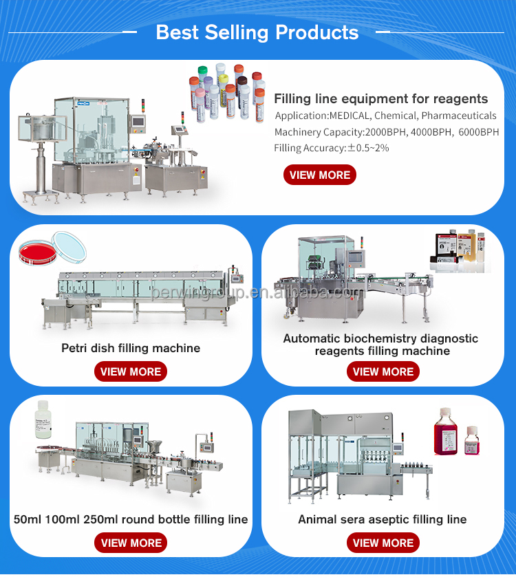 auto filling machine vial filling machine for test tube antigen 1ml