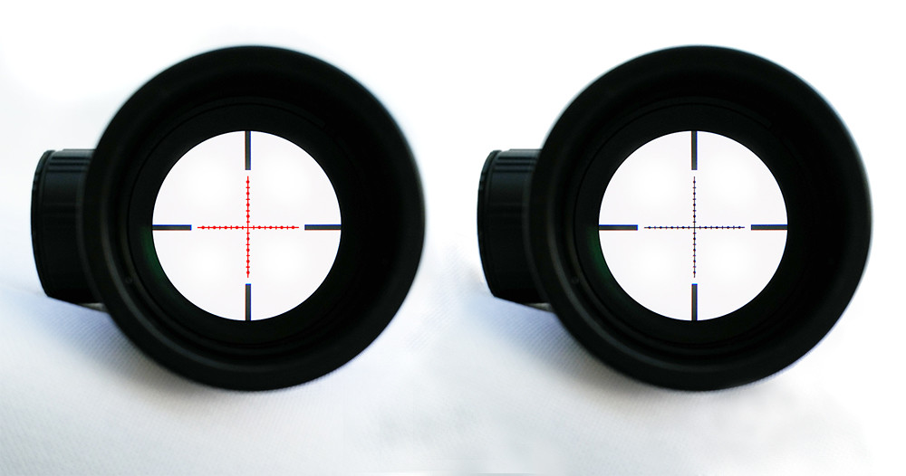 35mm FFP Scopes 2-24x50mm Military Long Range Rifle Scopes For Hunting / Guns