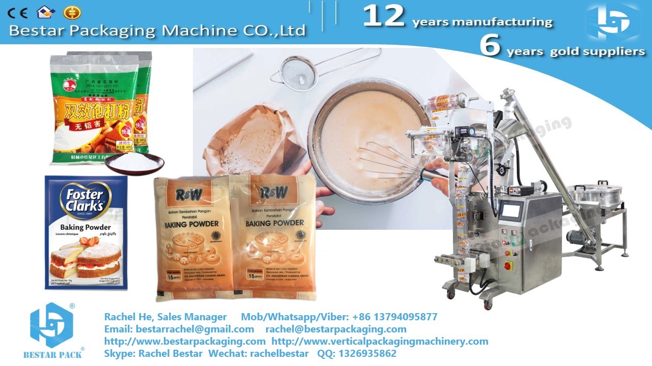 Curry powder chilli powder 200g sachet auger screw dosing packaging machine BSTV-160F