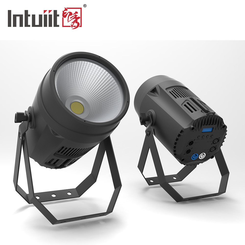 Indoor Die Casting Cob LED Par Light 200w Rgbw 4 In 1 Professional Stage Lighting