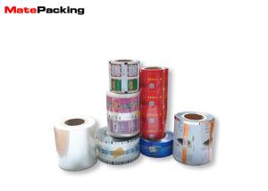 China Moisture Proof Plastic Food Wrap Film , Food Packing Bopp Lamination Film Gravure Printing wholesale