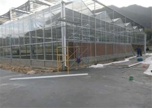 China Scientific Research Agricultural Glass Greenhouse High Light Transmitting Rate wholesale