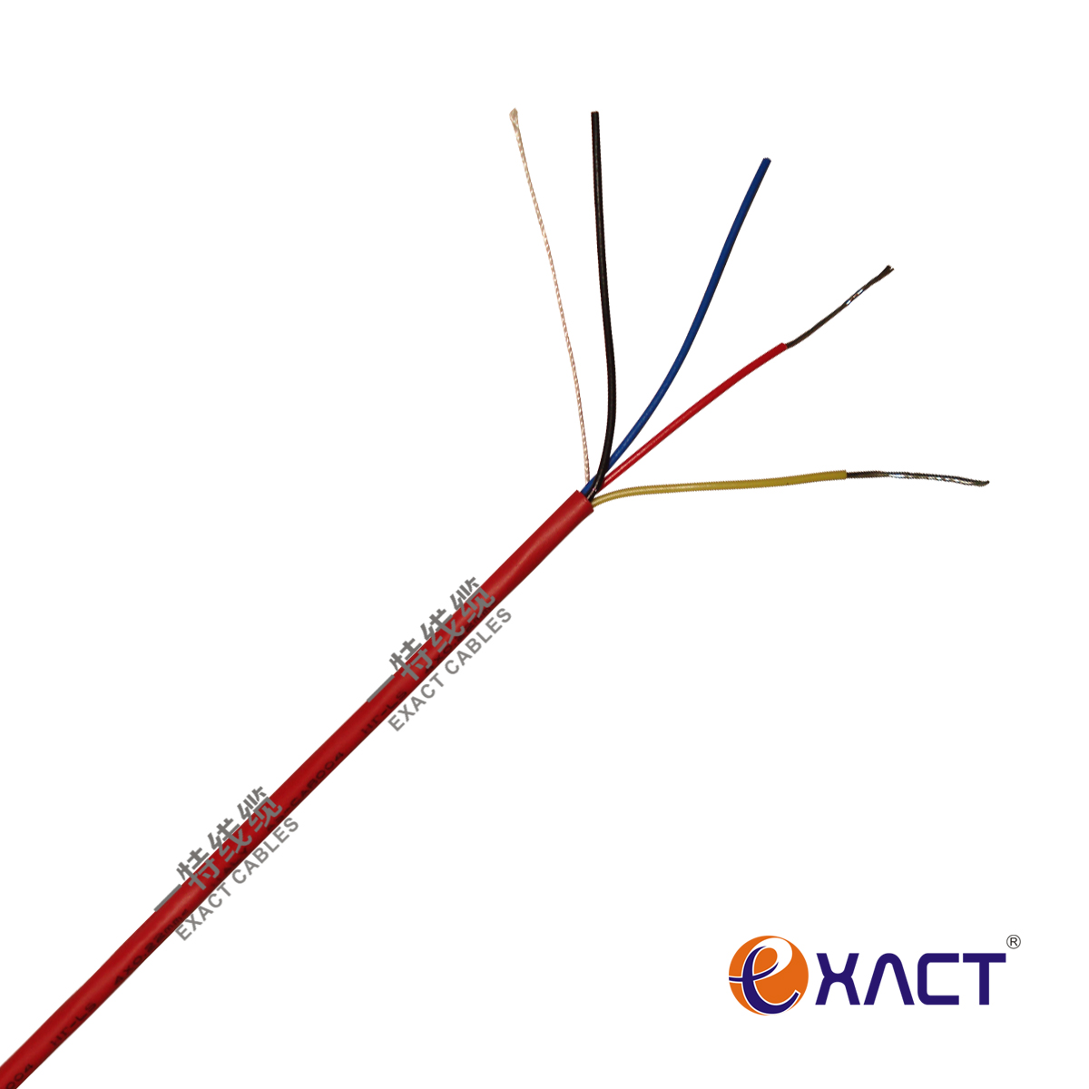 2x1.5mm2 Bare Copper Wire FPLR Fire Alarm Cable for Security System in Saudi Arabia
