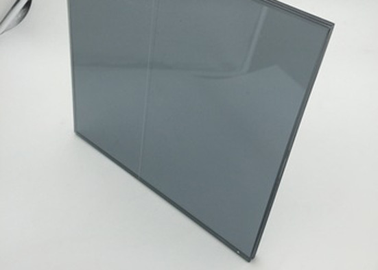 Acid Resistant 4mm Tempered Glass , Black Smoked Glass Size Customized