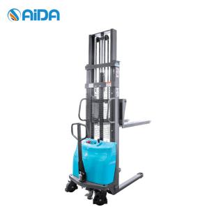 China Walk Behind Semi Electric Pallet Stacker Lift 12V Explosion Proof wholesale