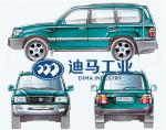 TOYOTA Land Cruiser 93L Fuel Bulletproof Vehicle 2850mm Wheelbase