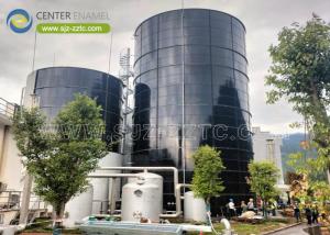 China Center Enamel Provides Anaerobic Digester Tanks For Cote d'Ivoire Wastewater Treatment Project wholesale