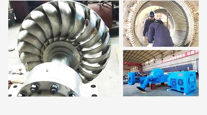 Double Nozzles Turgo Turbine Generator Used In Hydroelectric Power Plant