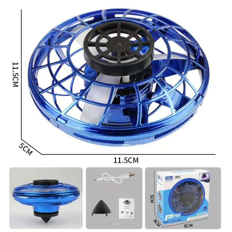 UFO Drone Flying Toys Hand Operated Mini Drones for Boys Girls Teens Birthday Gifts