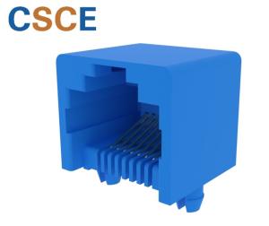 China Vertical Female 5224 8P8C RJ45 Modular Connector wholesale