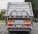 Compression Rubbish Rear Loaders Manual Compressed Garbage Truck
