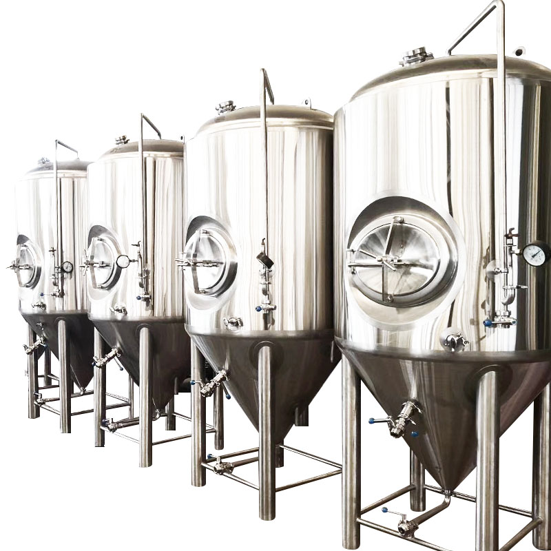 GHO Stainless Steel Beer Fermenter 600L Size Side Manhole Included 304/316 Material