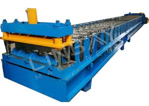China Steel 63mm Metal Deck Roll Forming Machine Losacero 25 wholesale