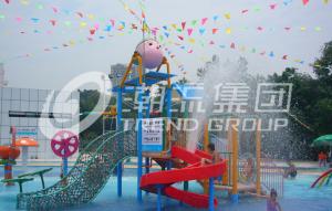 China Entertainment Fiberglass Kids' Water Playground Commercial Water Park Equipment wholesale