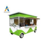 Electric Food Vending Cart Mobile Ice Cream Cafe Bar Food Trailer Food Cart
