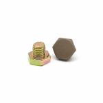 Non Magnetic Threaded Hex Head Bolts A4 -70 M8X10 Stainless Steel Upholstery