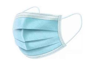 China Blue Earloop 3 Ply Surgical Face Mask Air Pollution Prevention N99 Material wholesale