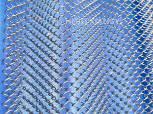 China 6mmx6mm Aluminum Drapery Metal Mesh Curtain For Fireplace Screen wholesale